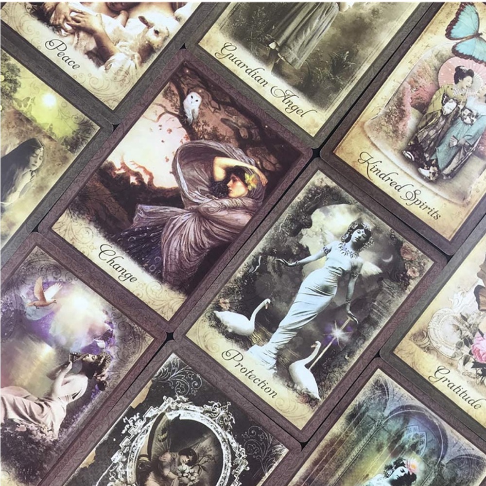 Vintage Wisdom Oracle Tarot Cards & Guidebook Wiccan Pagan Metaphysical - Picture 2 of 5
